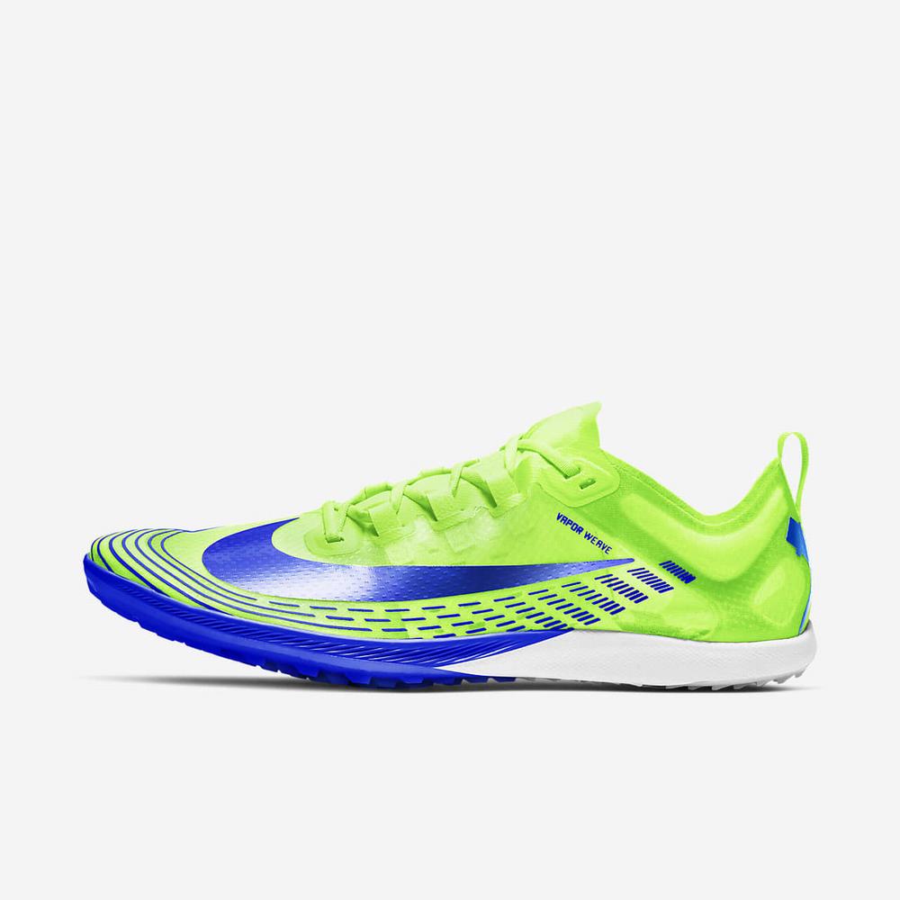 Pointes Athlétisme Nike Zoom Victory Waffle 5 Fluo 2145-367 Volt/White/Racer Blue Homme | BSA-27326351